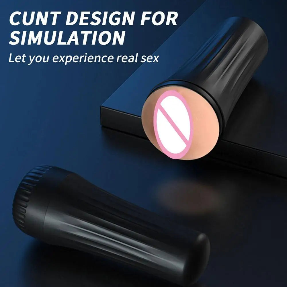Jaysuing Male Masturbator Cup – Soft Silicone Pocket Stroker Male Masturbator Cup Oasis Select