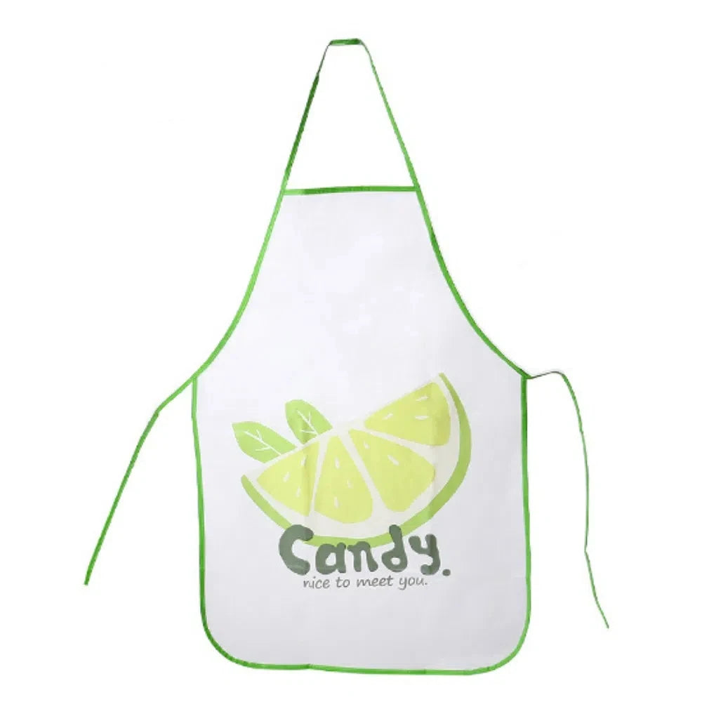 Cartoon Fruit Waterproof Sleeveless Apron – Men & Women