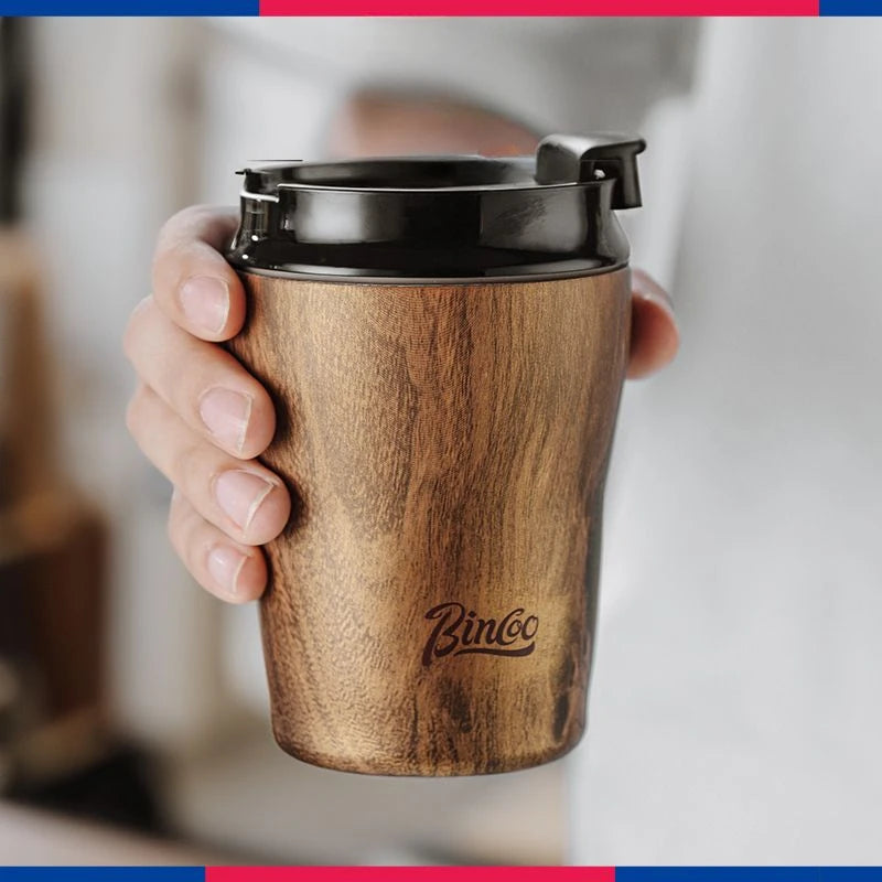 Coffee cup ceramic interior thermos cup Retro high appearance level portable stainless steel water cup Oasis Select
