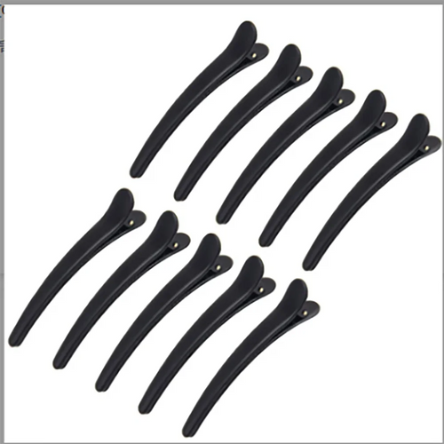 10Pcs/Set Plastic Edge Clip Hairpin Accessories Plus Size 8CM Fish Beak Clip Hair and Duck Beak Clip Hairpin Hair Styling Tools Oasis Select