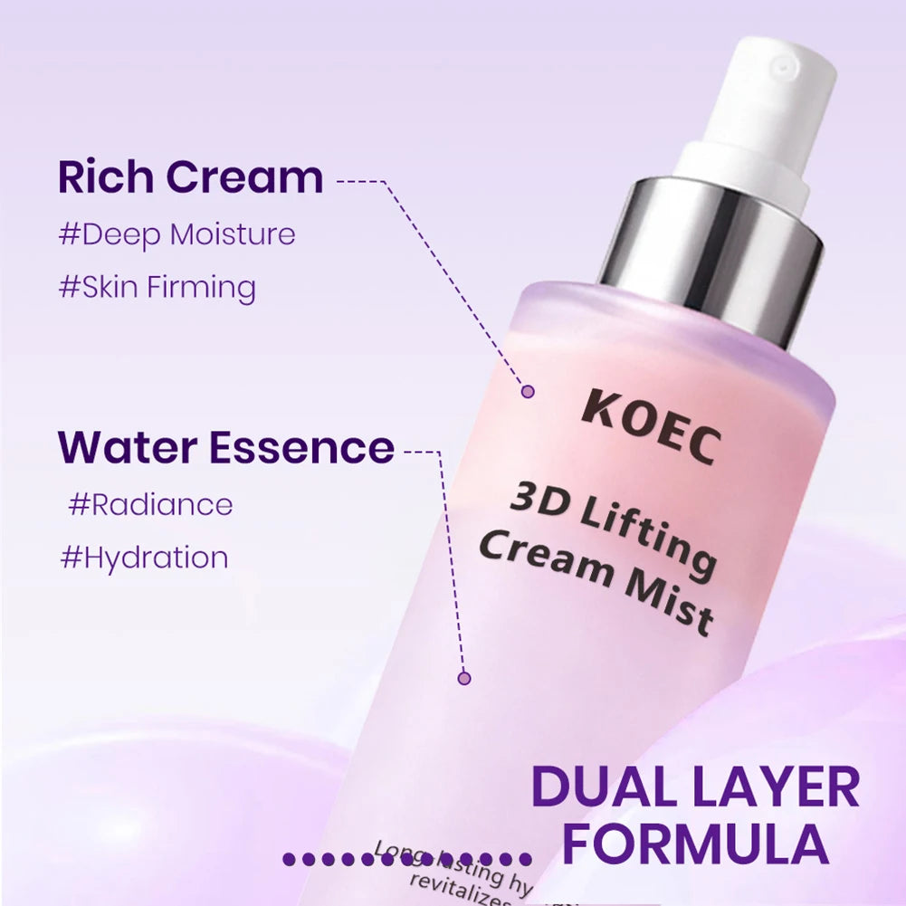 3D Lifting Anti-Aging Face Cream Neck Firming Deep Hydration Nourishing Moisturizer Improve Elasticity Wrinkle Removal Skin Care Oasis Select
