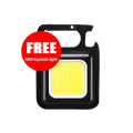 2PCS Flashlight Rechargeable Torch Strong Light Flashlight Long Range Tactical Zoom Lamp Outdoor Camping Lantern Christmas Gifts Oasis Select Mini Lamp