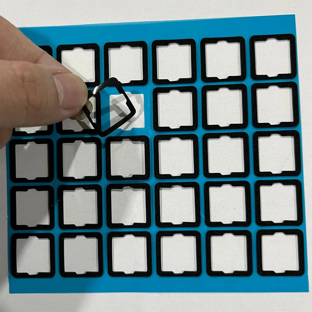 120Pcs Mechanical Keyboard Foam Pads – EVA/PE Dampening Kit