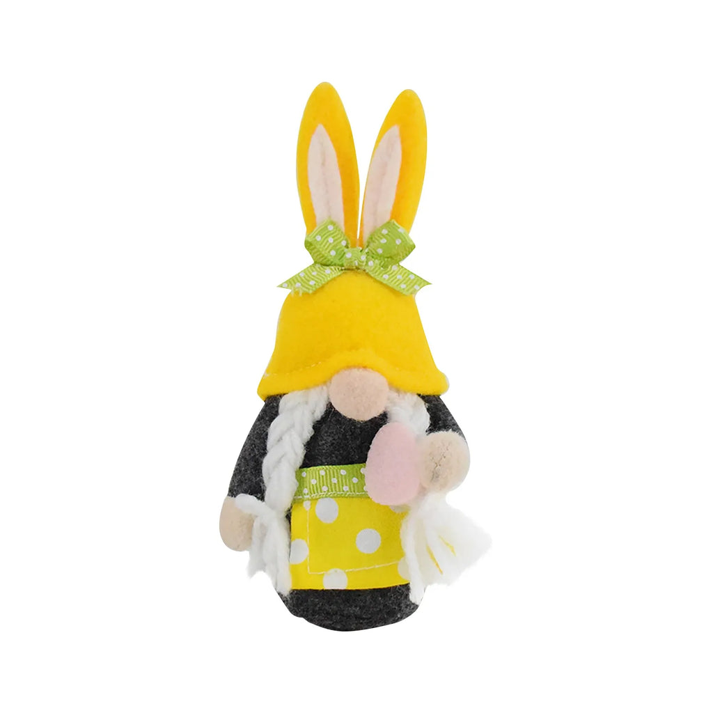 Easter Bunny Plush Figurine – Spring Home & Garden Decor Easter Bunny Figurine Oasis Select C One Size