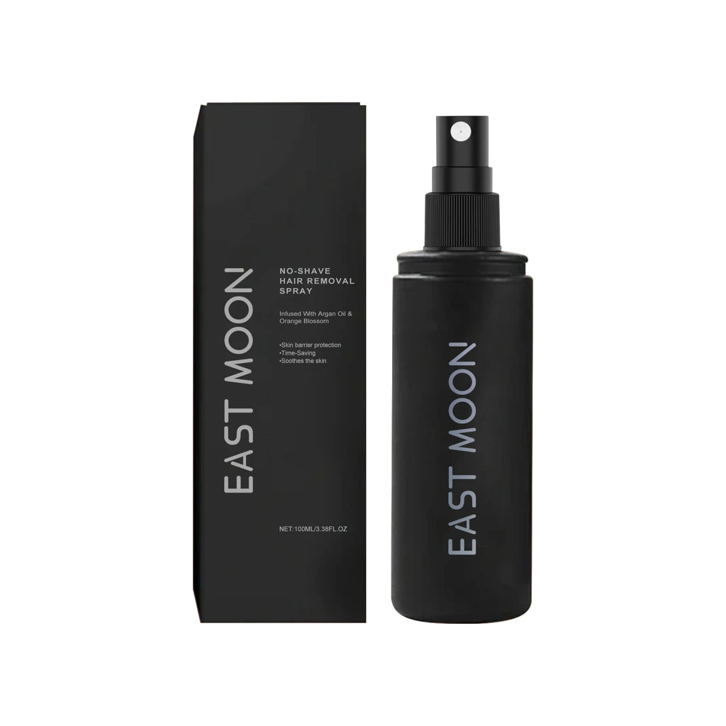 East Moon Argan Oil Hair Removal Spray – Painless Growth Inhibitor Hair Removal Spray Oasis Select 100ml boxed