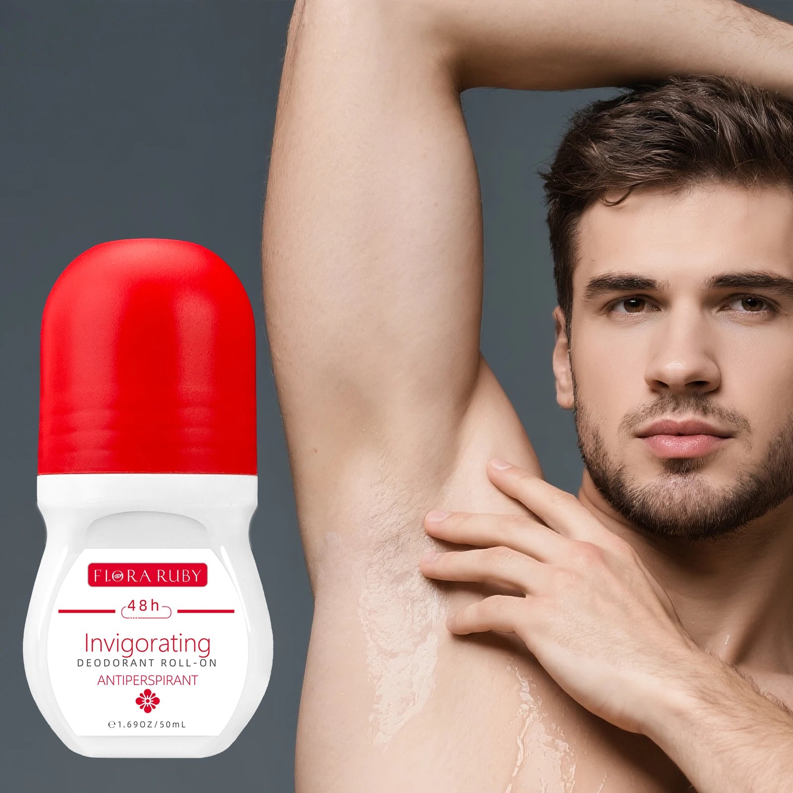 48 Hours Of Lingering fragrance Underarm 50ml/1.69fl.oz Antiperspirant Deodorant Roll On For Women Men,, Whole body application Oasis Select