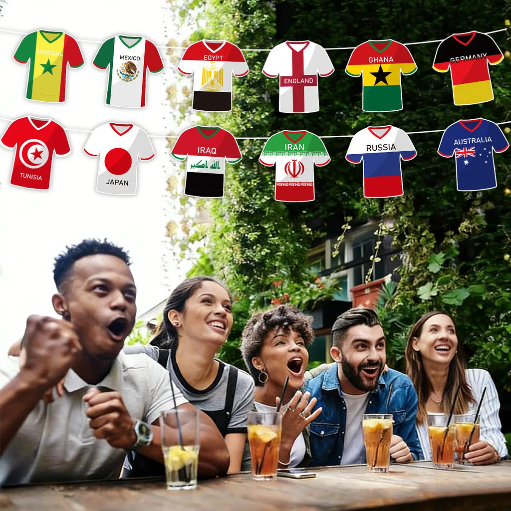 49-Piece Party Decoration Banner Set – Soccer-Themed Party Supplies & Scene Decor Oasis Select