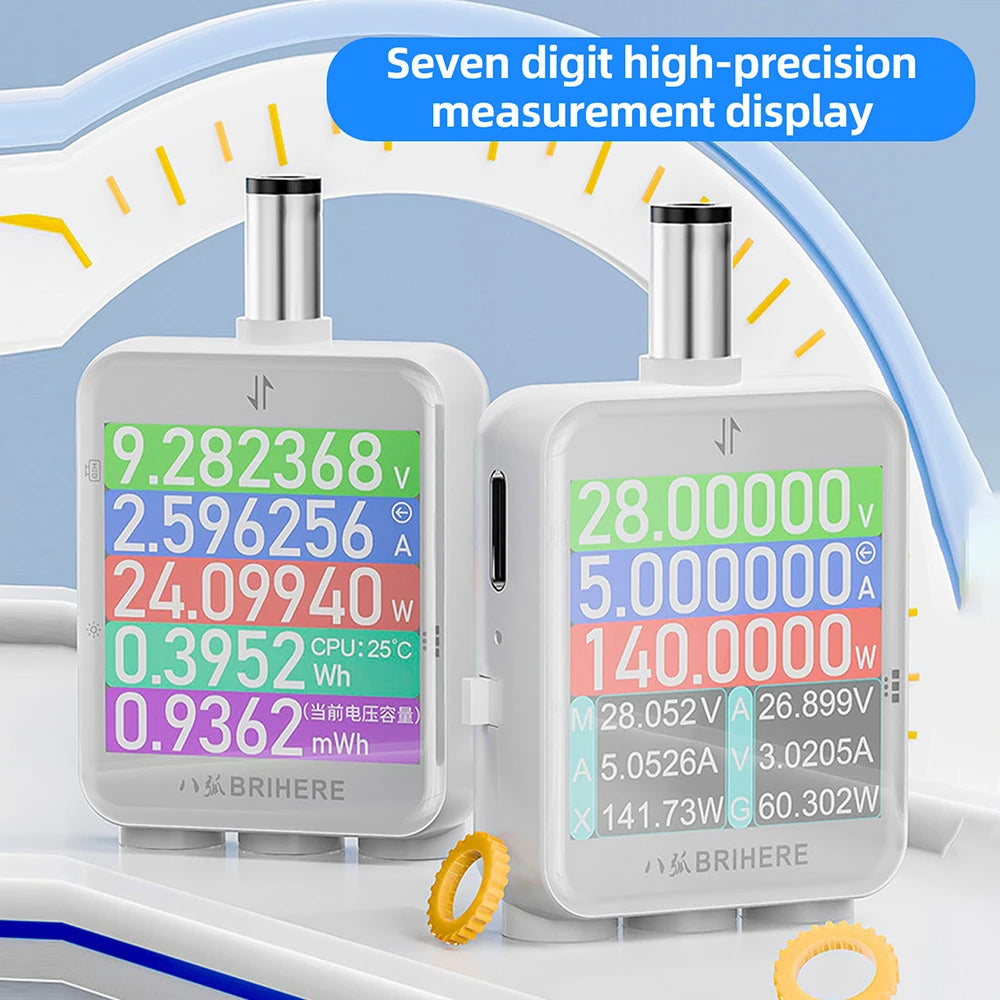 DC5.5 High Precision Tester DC 4.5-80V 6A 0-600W Digital Voltmeter Ammeter DC Current Voltage Power Meter Fast Charging Monitor Oasis Select
