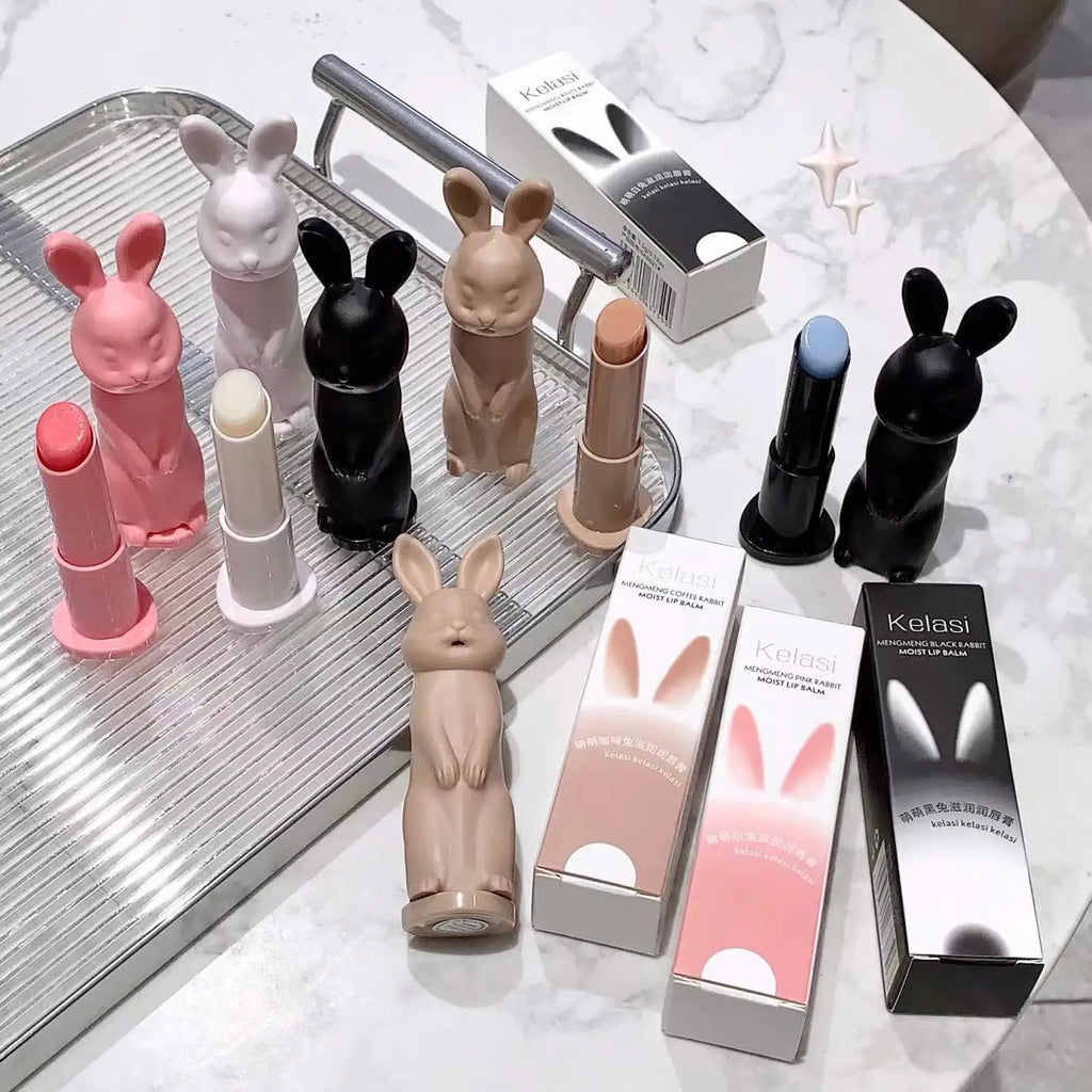 Cute Rabbit Moisturizing Lip Balm – Hydrate & Fade Lip Lines Moisturizing Lip Balm Oasis Select