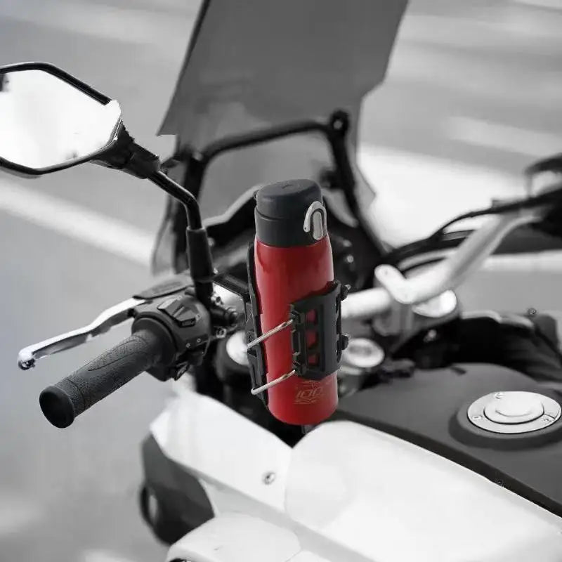 1Pcs Adjustable Handlebar Cup Cage 1.26-3.15Inch Motorcycle Cup Holder Drink Rack Bike Water Bottle Holder For Road Cycling Oasis Select
