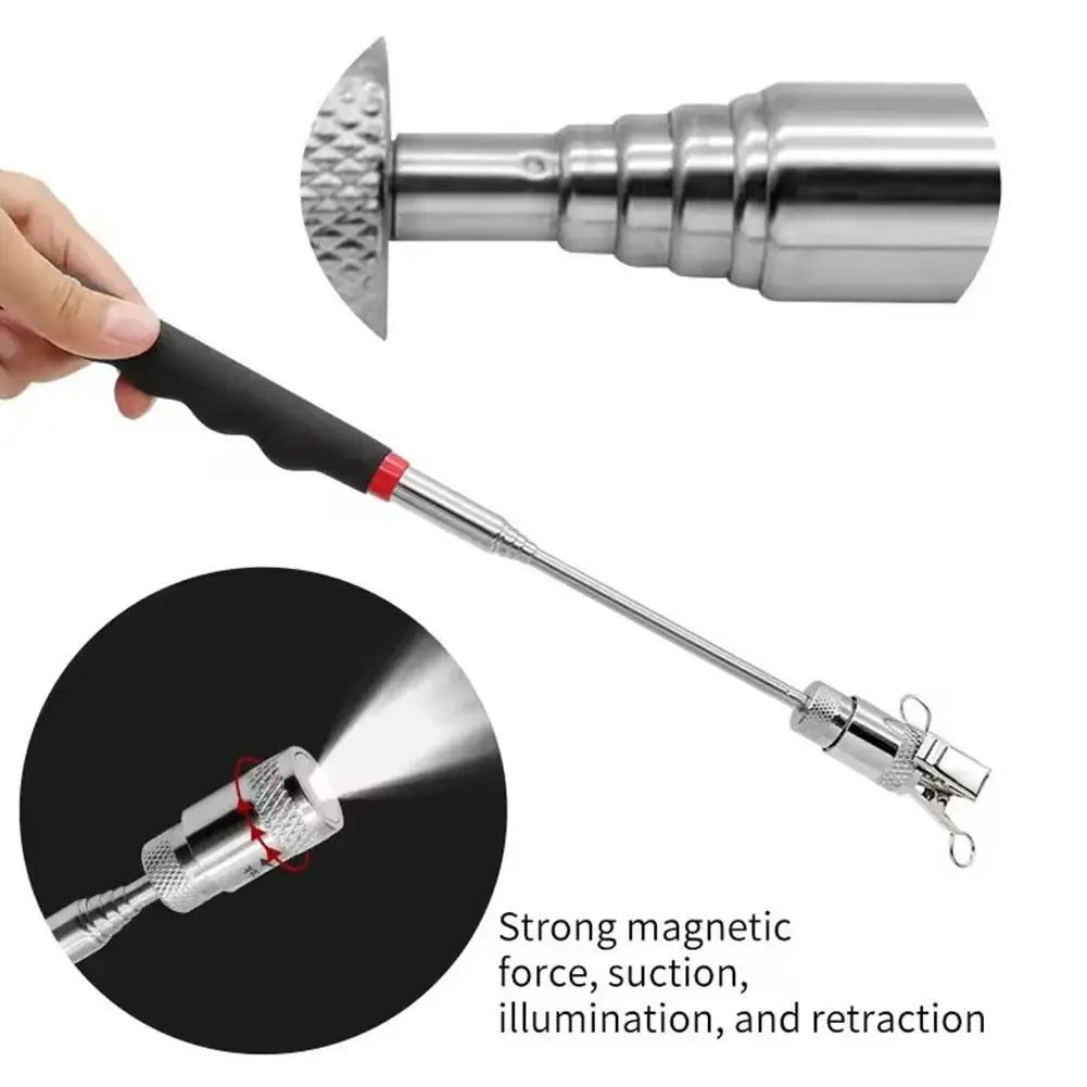 Telescopic Magnetic Pen Handy Tool Magnet Capacity for Picking Up Nut Bolt Adjustable Pickup Rod Stick Oasis Select