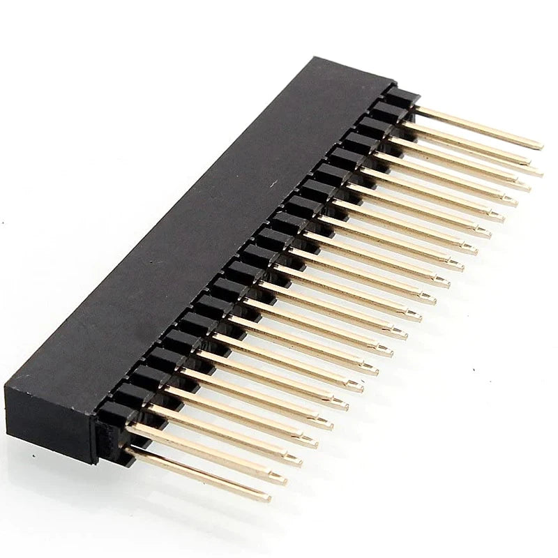 2 x 20(40 Pin) Stacking Header for A+/B+/Pi 2/Pi 3 Extra Tall Header (Pack of 4) Oasis Select