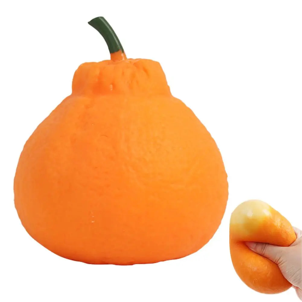 Orange Squeeze Fidget Toy – Stress & Anxiety Relief Sensory