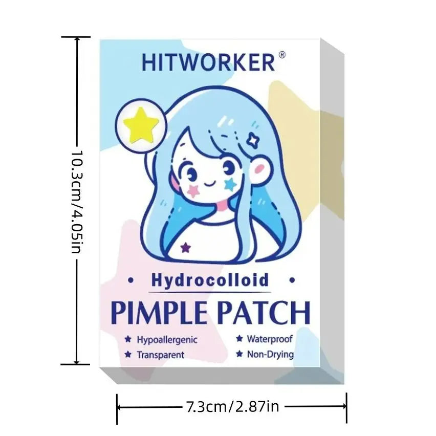 480/240 pieces/box of star shaped hydrogel acne patch, alcohol free, gentle and non irritating absorption acne patch Oasis Select