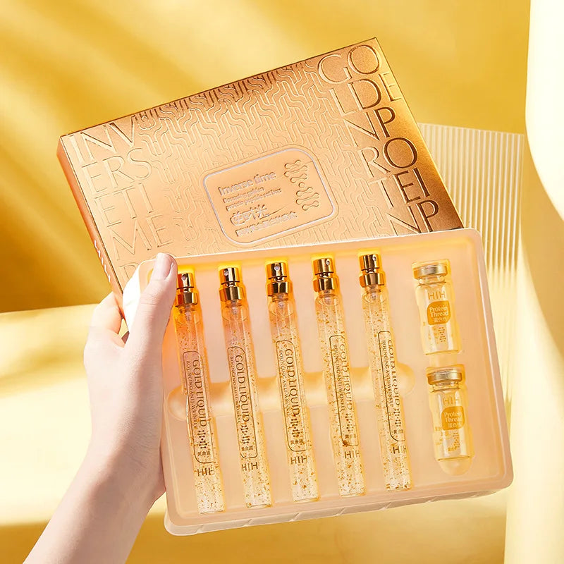 24K Gold Face Serum – Collagen, Silk Thread & Hyaluronic Acid Gold Face Serum Oasis Select Default Title