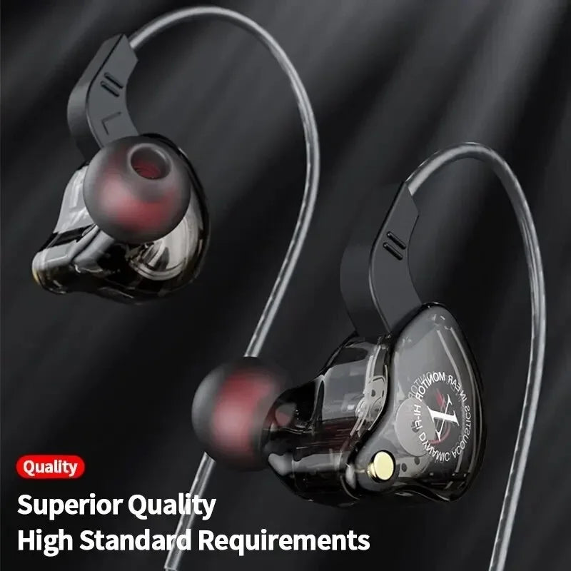 Original X2 Dynamic Wired Earphones HIFI Heavy Bass Earbuds In Ear Gaming Headphones Monitor Sport Noise Cancelling Headset Mic Oasis Select