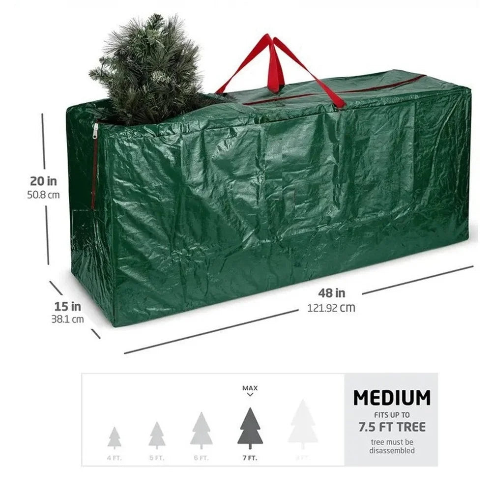 Large Christmas Tree & Wreath Storage Bag – Foldable Oxford Holiday Storage Bag Oasis Select