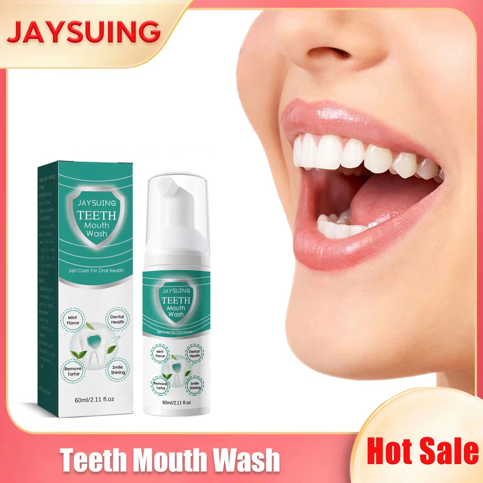Teeth Cleansing Mousse Removing Plaque Stains Breath Freshen Dental Gingival Repair Caries Oral Hygiene Foam Brighten Toothpaste Oasis Select