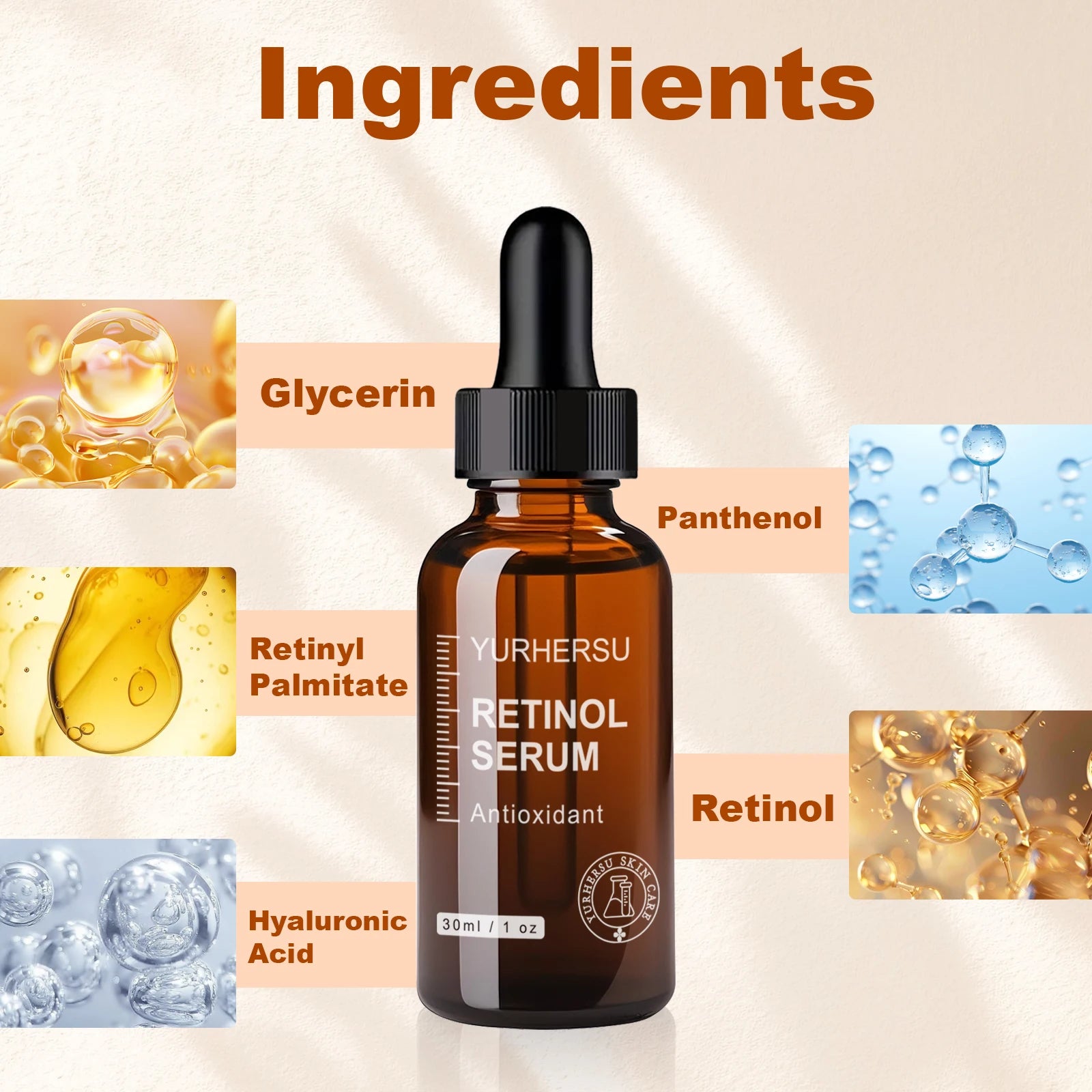 Retinol 3.0 Face & Neck Serum 30ml | Anti-Aging Potent Formula Face Serum Oasis Select