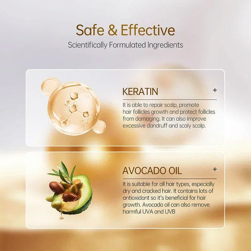 PURC Keratin Hair Mask – Repair Split Ends & Deep Moisturize Keratin Hair Mask Oasis Select