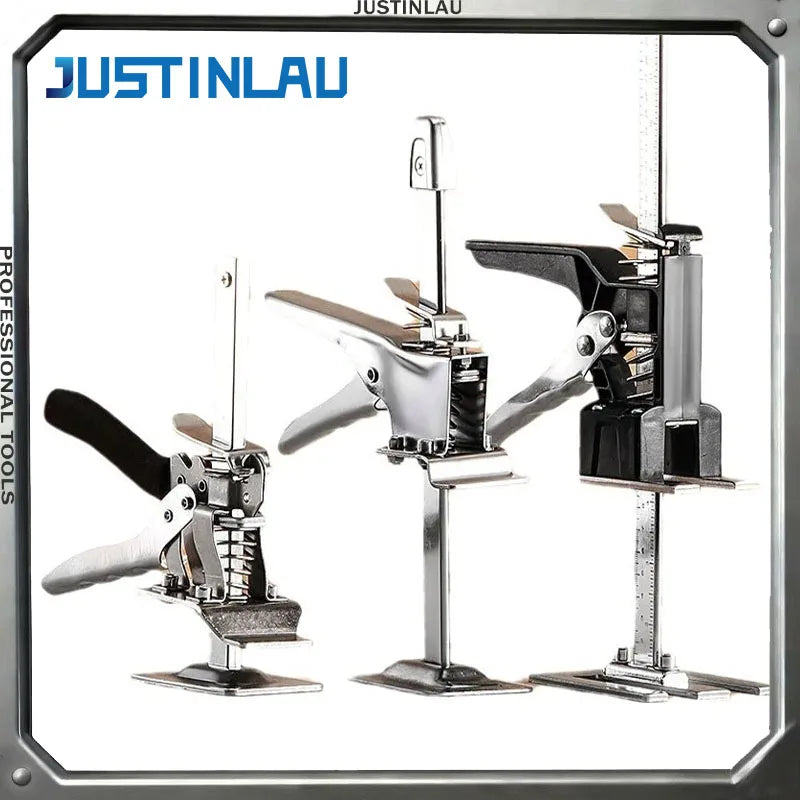 JUSTINLAU 1PC Manual Adjustment Lifting Cabinet Board Lifting Energy Saving Arm Jack Door Panel Tile Height Adjuster Manual Tool Oasis Select