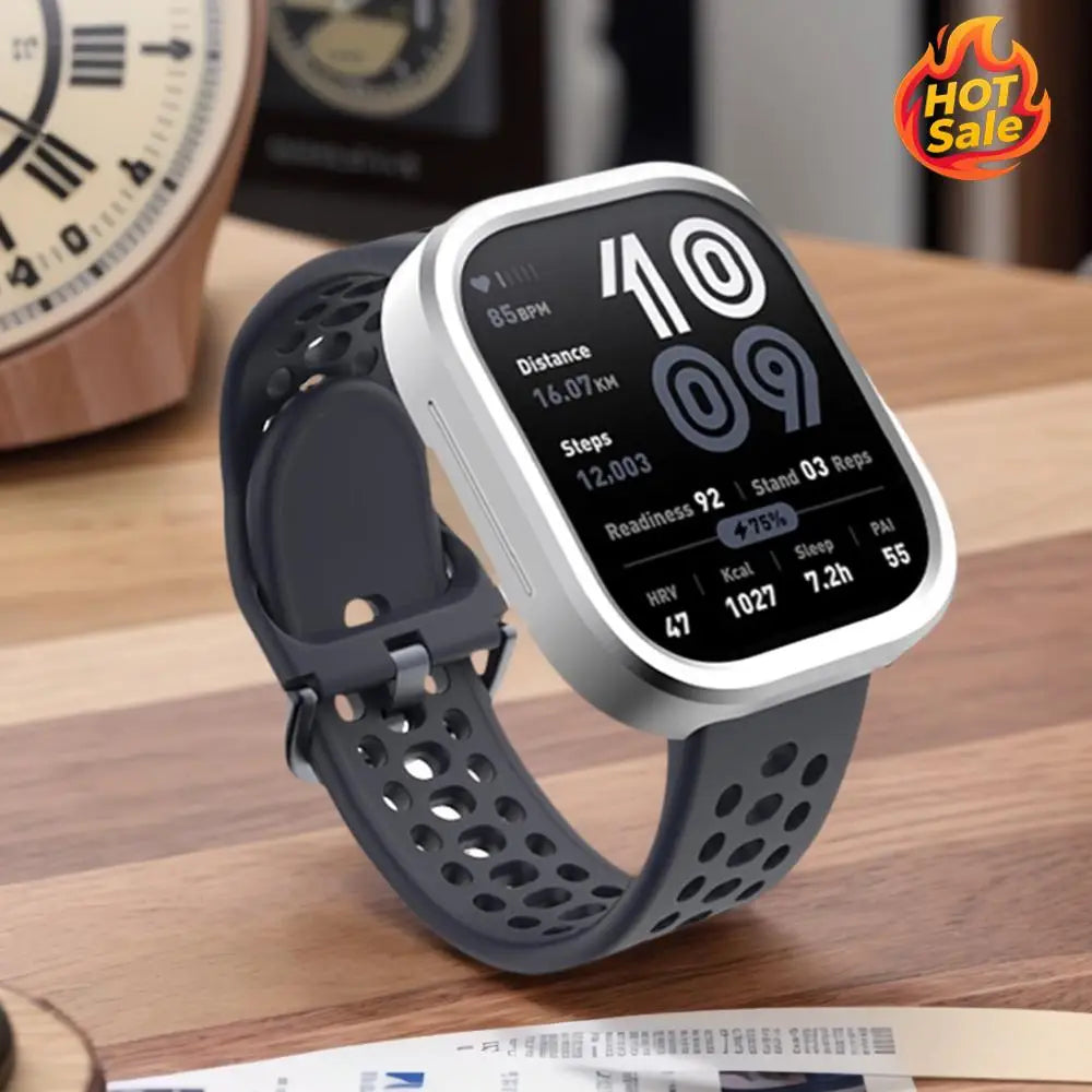 For Amazfit Bip 6 Metal Protective Case Anti-Scratch Smartwatch Thin Cover Detachable Watch Protect Shell Watch Accessories Oasis Select