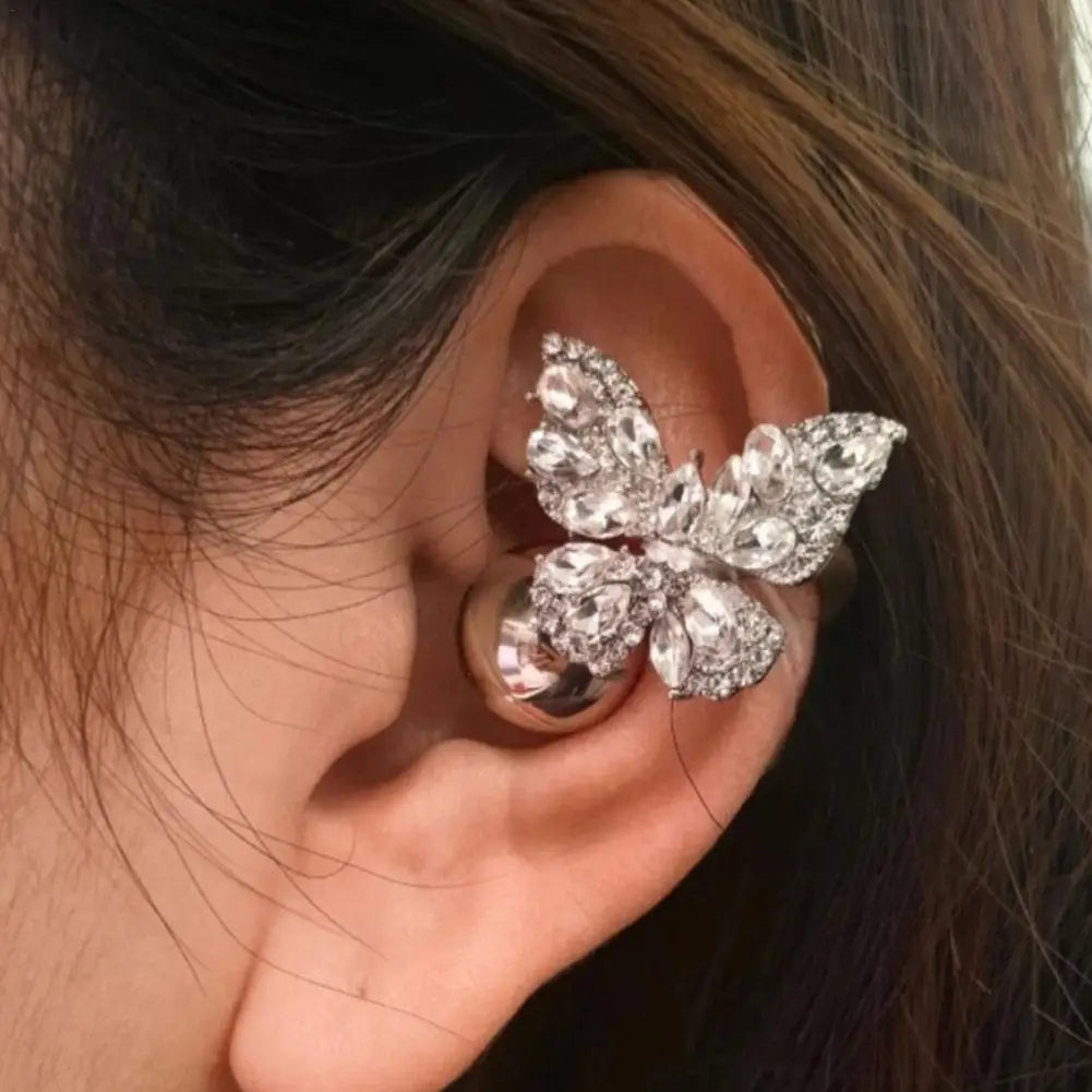 Rhinestone Clip-On Earphone Decoration | DIY Zirconia Earbud Charm