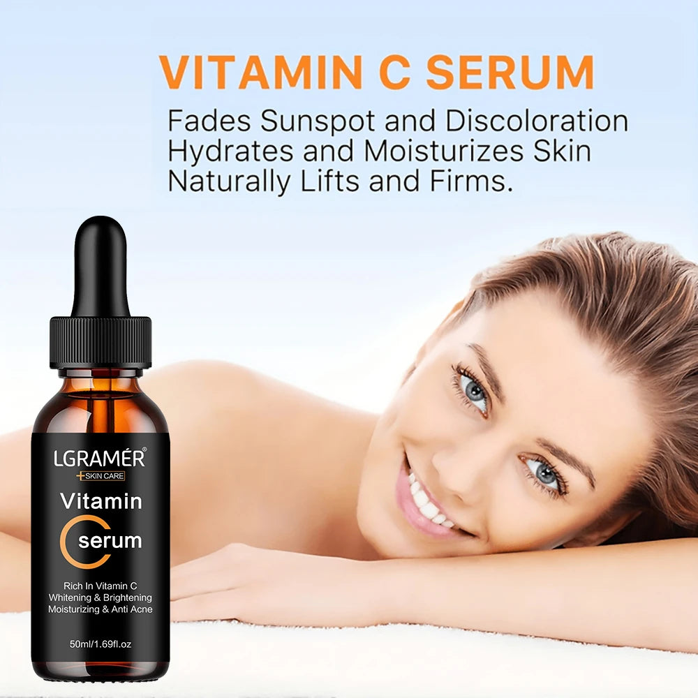 REAROYA Vitamin C Face Serum – Brighten, Firm & Minimize Pores Vitamin C Face Serum Oasis Select