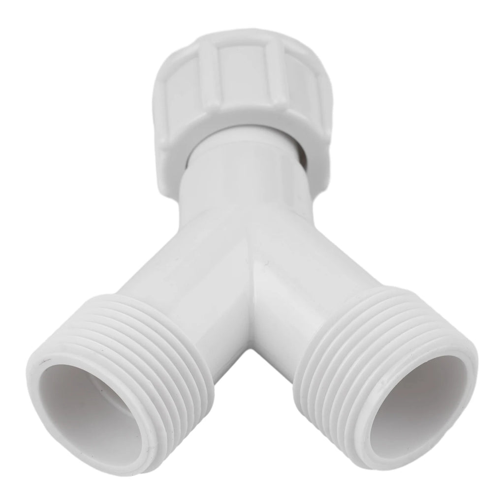 Dishwasher Washing Machine Y Tee Connector Adapter Double Inlet Junction Split Pipe Connection Three-Way Adapter Oasis Select