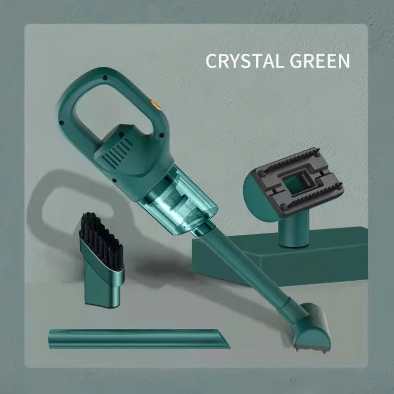 Cordless Handheld Vacuum 120W – Home, Car & Pet Hair Cleaner