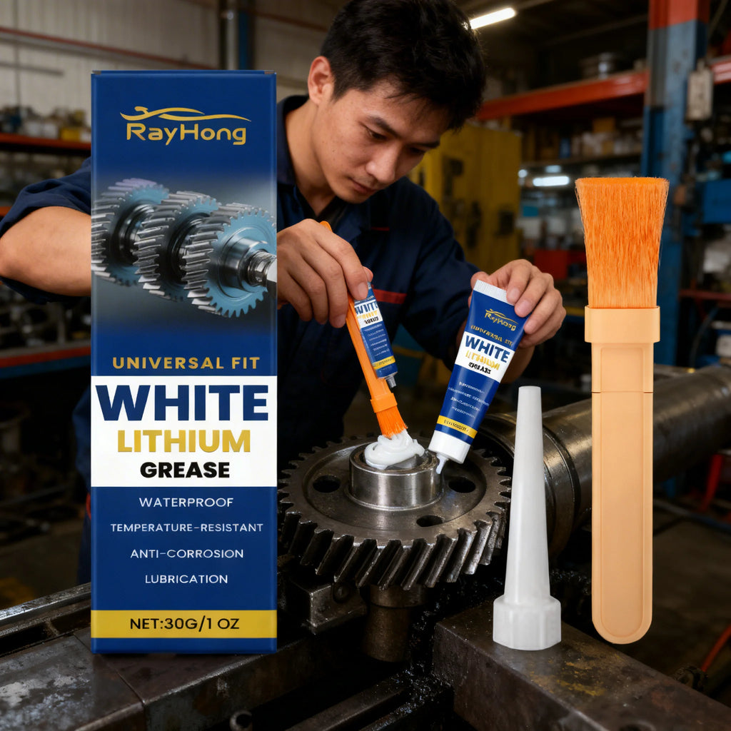 White Grease Lithium High-Temperature Resistance Vehicle Lube Auto Gear Lubricating Cream Automotive Grease Lithium-based Grease Oasis Select