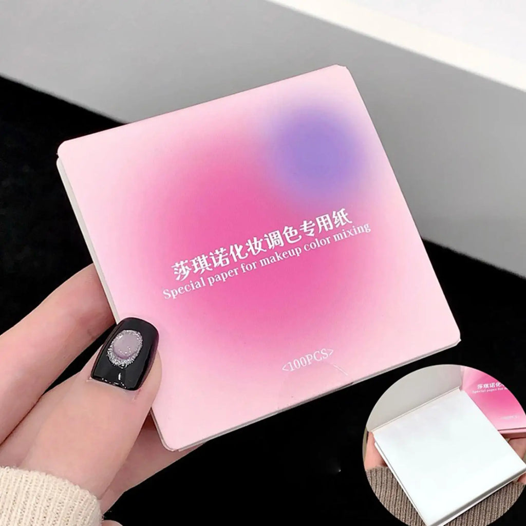 Waterproof Makeup Mixing Palette Paper 200 Sheets – Nail Art Nail Art Palette Paper Oasis Select