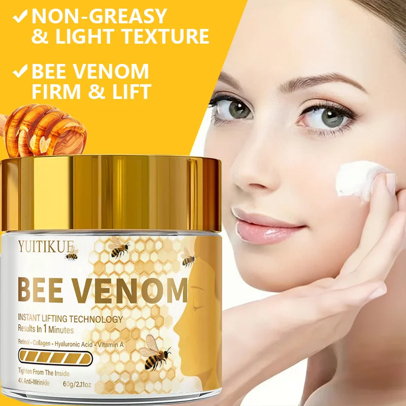 YUITIKUE Bee Venom Face Cream 60g – Firms & Anti-Wrinkle