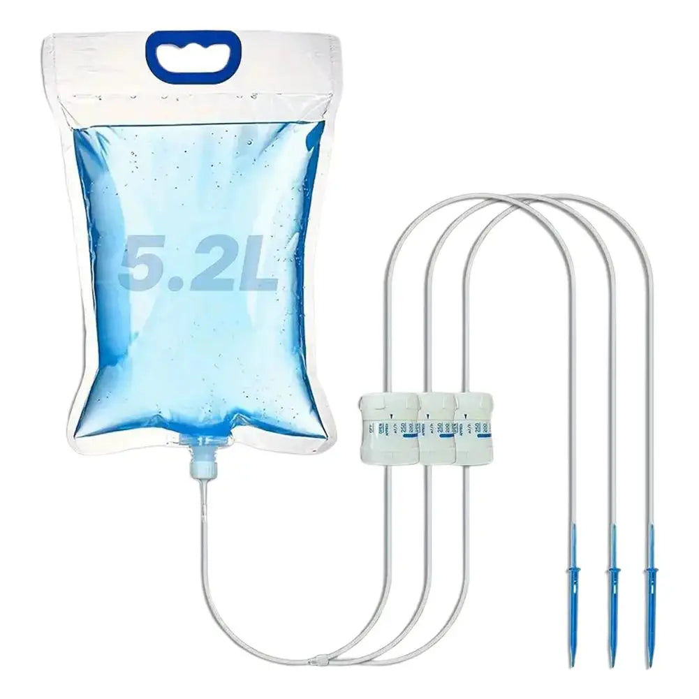 1pc 5.2L Automatic Watering Device Plant Watering Bag Control Of Water Dripping Flow Water Bag Lazy Travel Dripper Oasis Select C