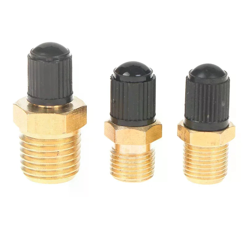 1/4 NPT 1/8 NPT M10*1 Automobile Tire Valve Core Motorcycle Tubeless Tire Screw Valve Tire Pressure Monitoring Tire Copper Valv Oasis Select