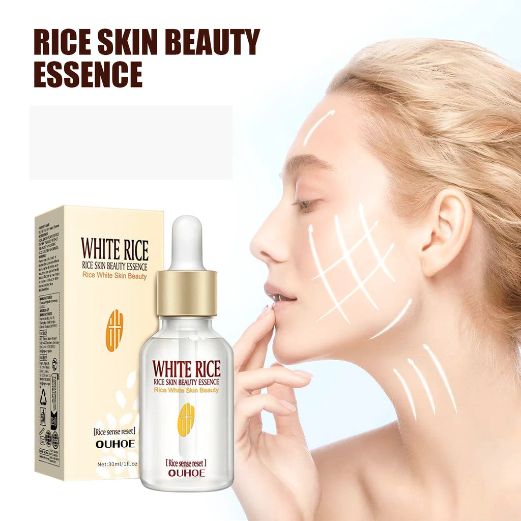 Rice Extract Anti-Wrinkle Face Serum – Hydrating & Firming