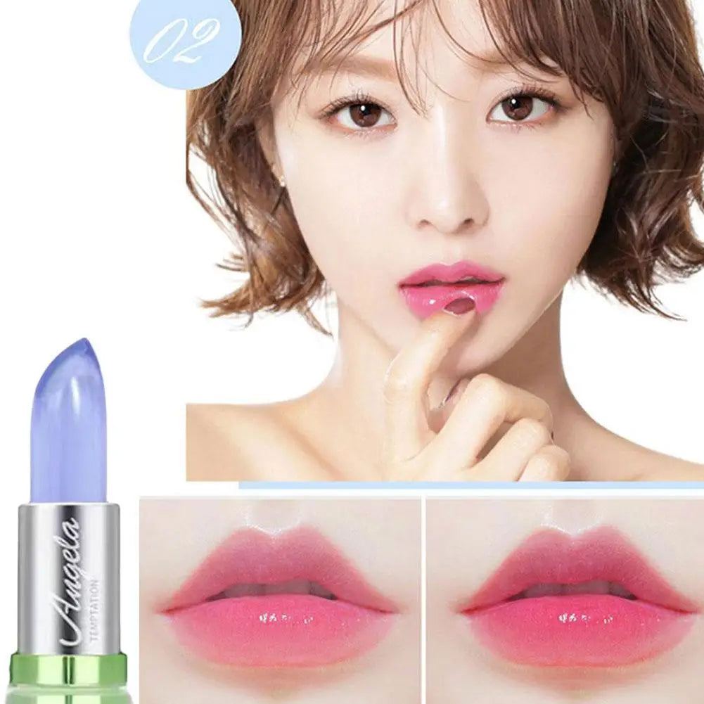 Crystal Jelly Magic Color Changing Lipstick & Moisturising Lip Balm Color Changing Lip Balm Oasis Select