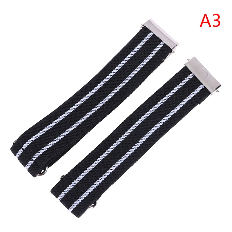 Elastic Shirt Sleeve Holders – Adjustable Arm Bands (1 Pair)