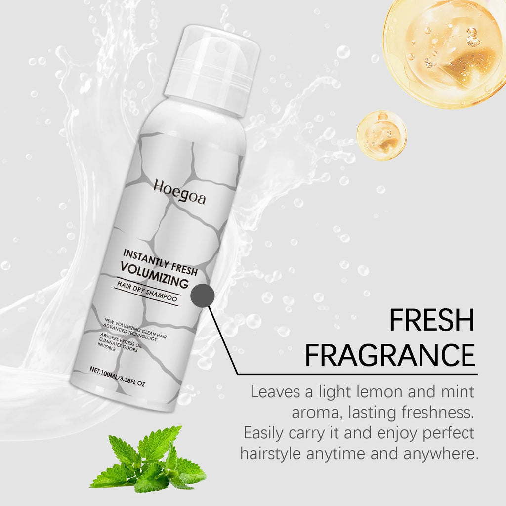 HOEGOA Dry Shampoo Spray – Oil Control, Volume & Anti-Frizz Dry Shampoo Spray Oasis Select