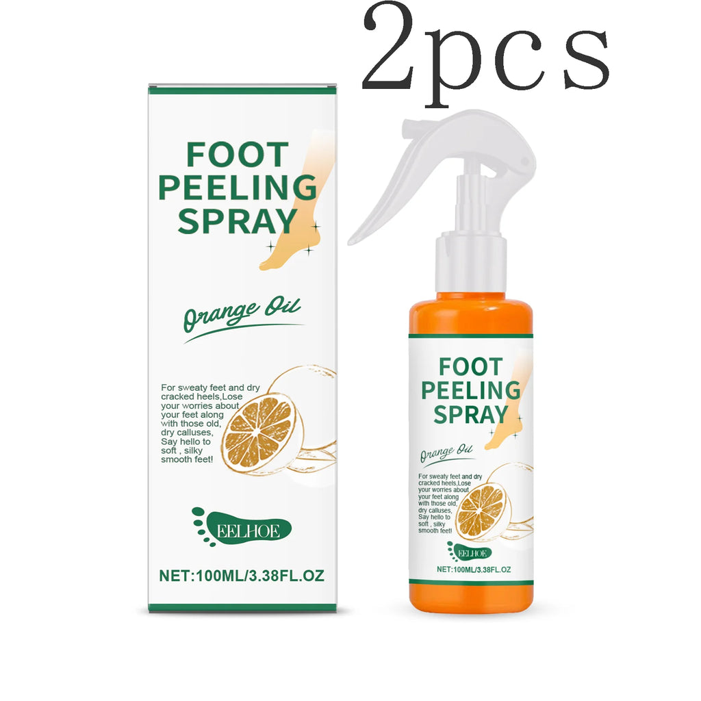 Green Tea & Citrus Foot Exfoliating Spray | Callus & Heel Care