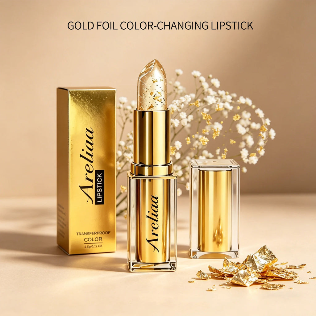 Gold Foil pH Color Changing Lip Balm | Moisturizing Lip Gloss Color Changing Lip Balm Oasis Select