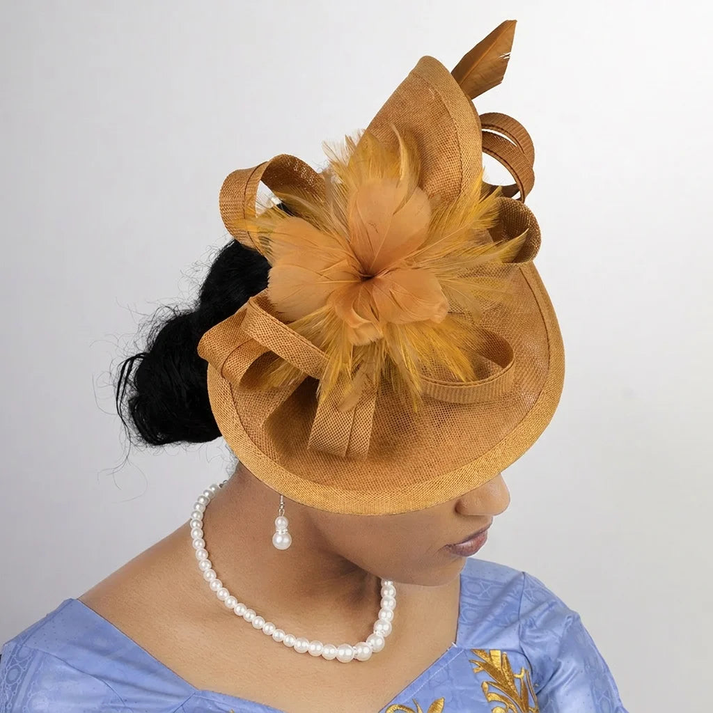 Handmade Vintage Bridal Fascinator Hat | Derby & Wedding