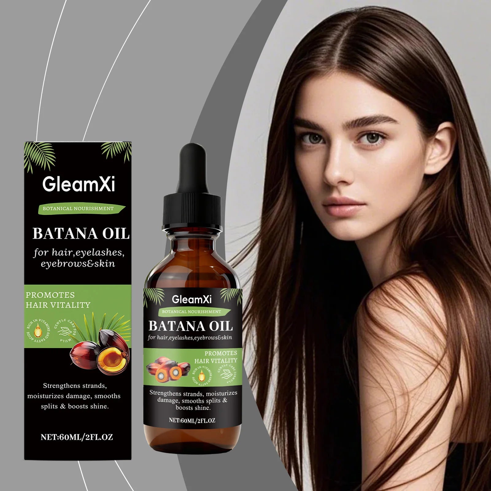 Batana Hair Oil – Nourishing & Volumizing Hair Care Oil 60ml