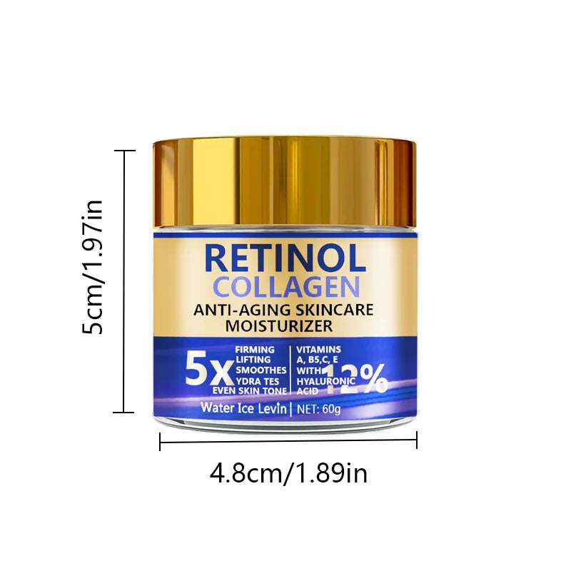 Retinol & Collagen Face Cream 60g | Firming Moisturizer Face Moisturizer Cream Oasis Select