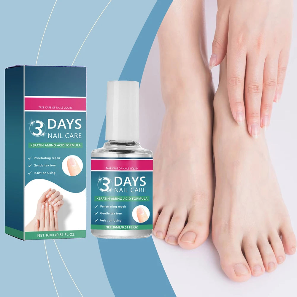 Keratin Amino Acid Nail Strengthening Serum – 3-Day Results
