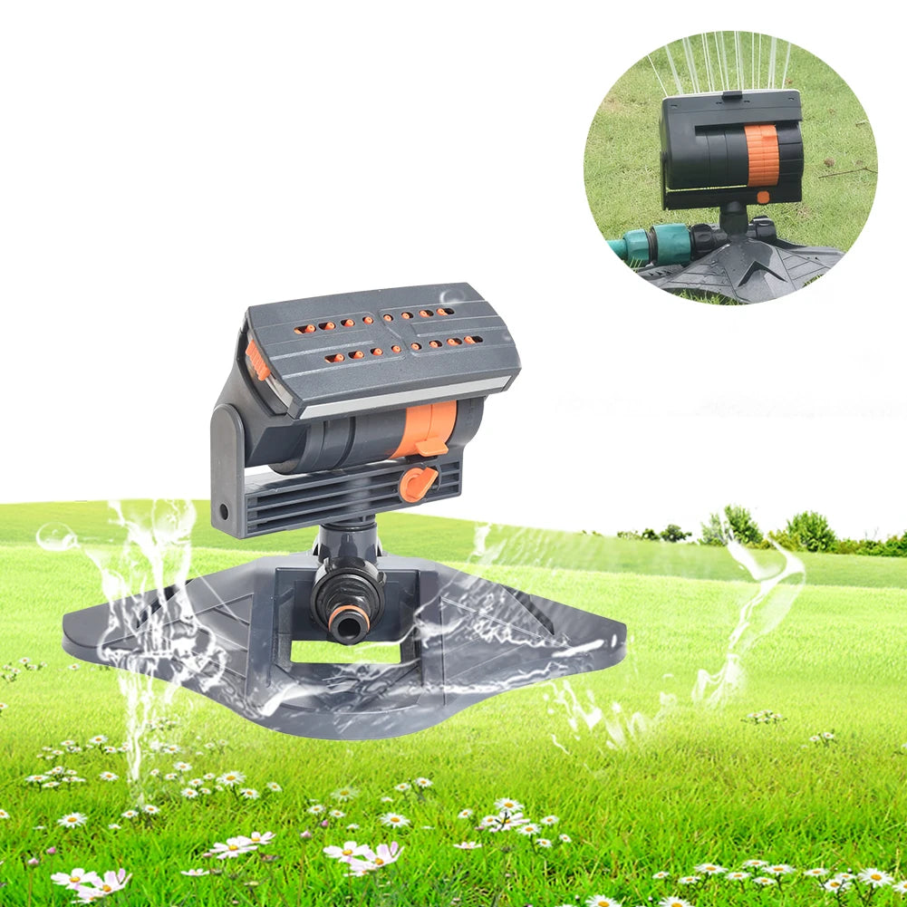 Mini Oscillating Lawn Sprinkler – 16-Nozzle Wide Coverage Lawn Sprinkler Oasis Select