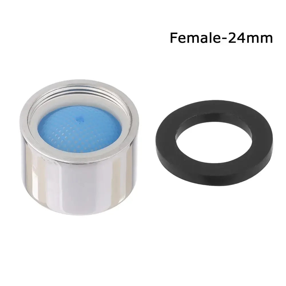 20/22/24/28mm Faucet Nozzle Filter Water Saving Tap Aerator Faucet Male Female Nozzle Spout End Diffuser Filter Oasis Select Female-24mm
