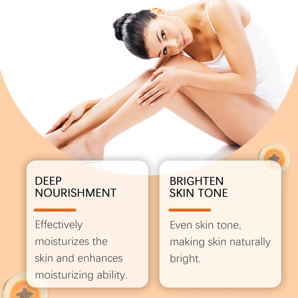 Papaya Brightening Body Oil – Smooth, Nourish & Even Skin Tone