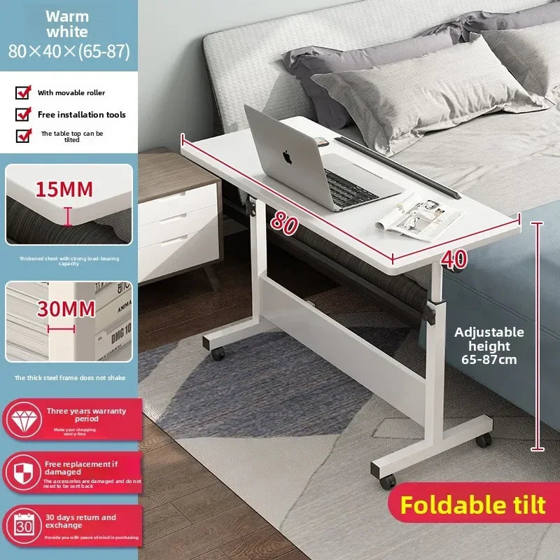 Multi-functional Computer Desk Bedside Table Mobile Lifting Small
