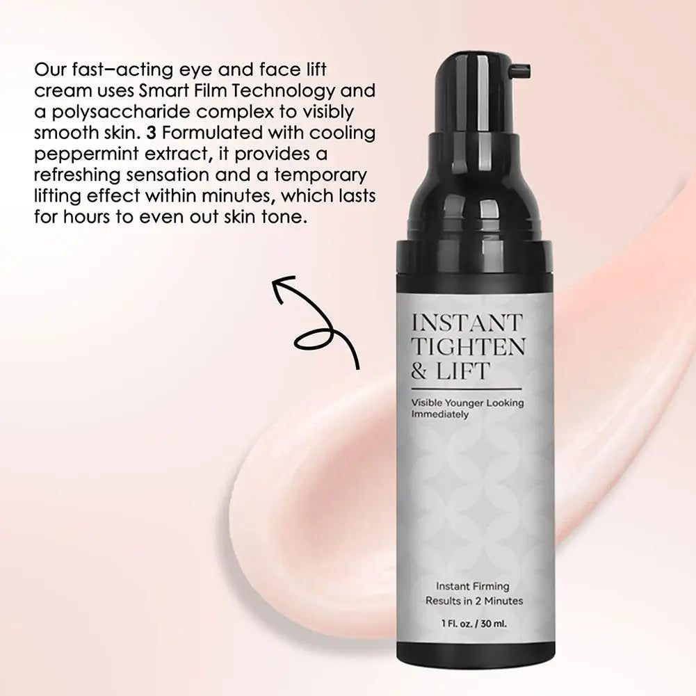 Instant Firming Results In 2 Minutes Instant Tighten & Lift Eye Cream Moisturizing Younger Nourishing Smoothing Eye Skin Care Oasis Select